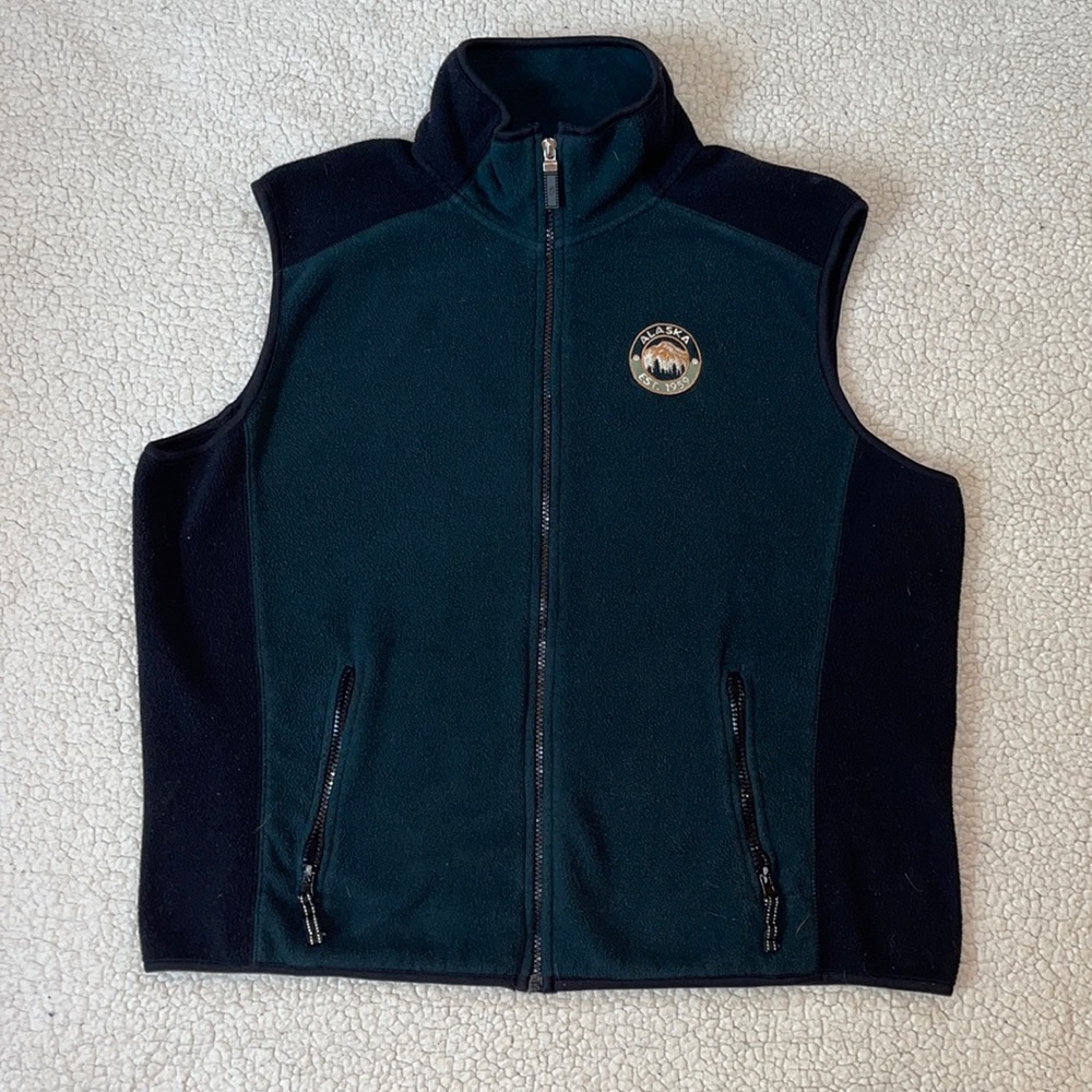 Vintage Polar Alaska fleece vest